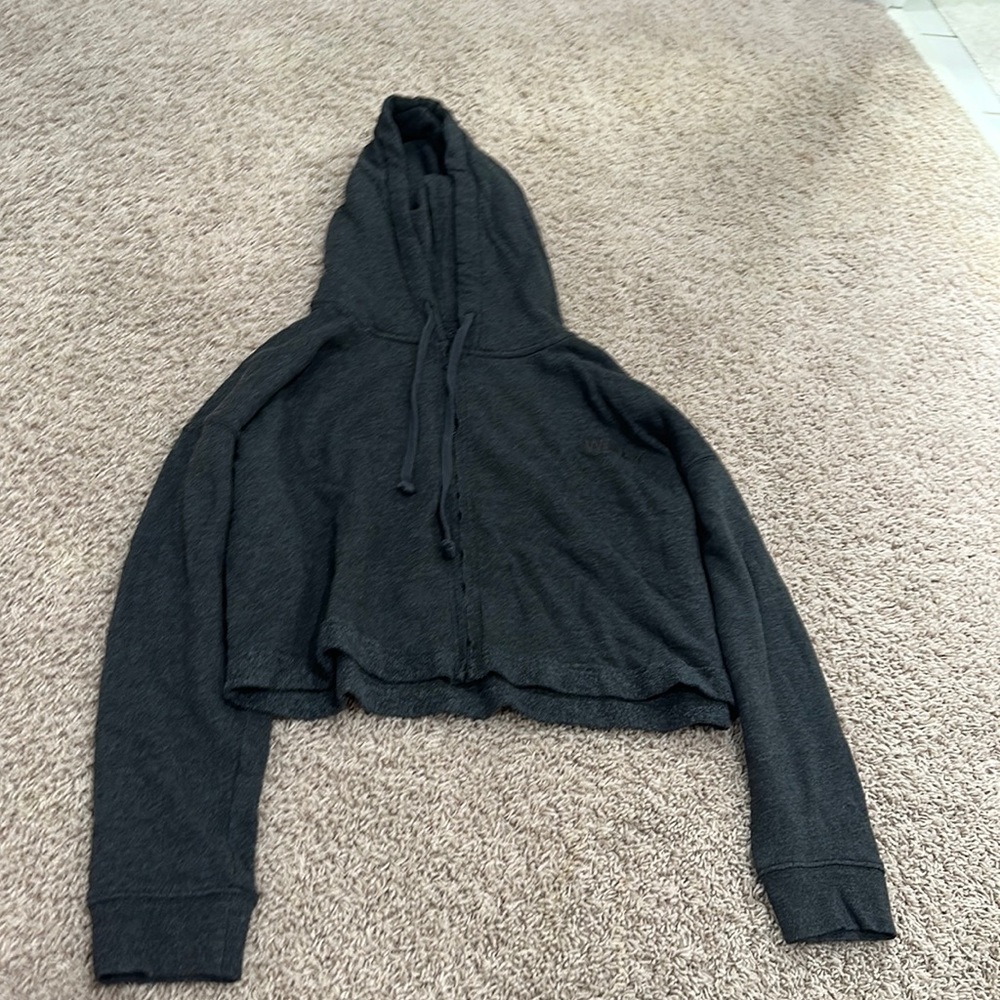 WSLY cropped zip up